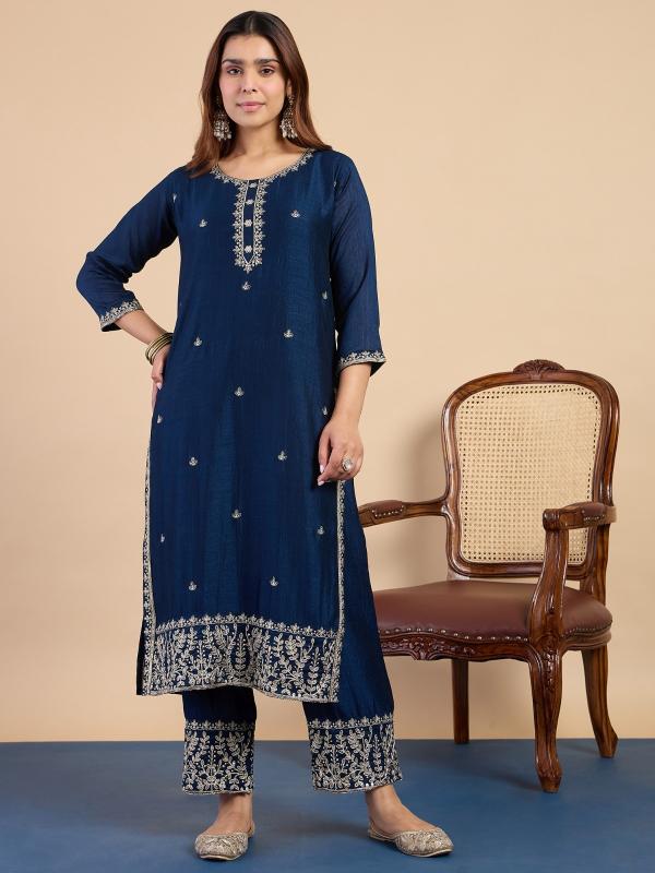 VP 9836 T Women's Designer Kurta Pant Set Premium Pattern Collection